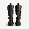 Herren-High-Top-Stiefel „Venom“ in Schwarz Herren-High-Top-Stiefel „Venom“ in Schwarz