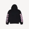 Herren-Hoodie „Wet Brush“ in schwarzer Farbe mit mittlerer Passform