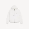 Herren-Hoodies mit Reißverschluss in Weiß Herren-Hoodies mit Reißverschluss in Weiß