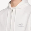 Herren-Hoodies mit Reißverschluss in Weiß Herren-Hoodies mit Reißverschluss in Weiß