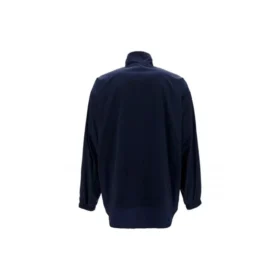 Herren-Jacke von Balenciaga mit Logo, Reißverschluss und Stehkragen, blau 622002TIO508065