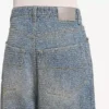 Herren-Jeans im Baggy-Schnitt mit Denim-Stitch-Motiv in Dunkelblau Herren-Jeans im Baggy-Schnitt mit Denim-Stitch-Motiv in Dunkelblau