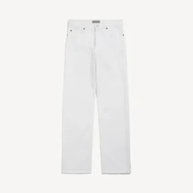 Herren-Jeans in Slim-Fit-Passform in Weiß