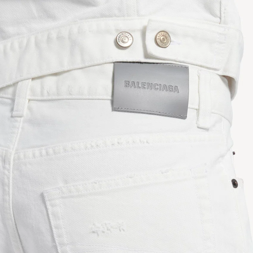 Herren-Jeans in Slim-Fit-Passform in Weiß Herren-Jeans in Slim-Fit-Passform in Weiß