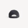 Herren-Kappe im Masking-Tape-Look in verblasstem Schwarz Herren-Kappe im Masking-Tape-Look in verblasstem Schwarz