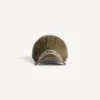 Herren-Kappe mit Masking-Tape-Motiv in Khaki