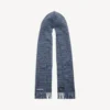Herren-Kapuzenschal in Blau