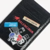 Herren-Kartenetui „Cash Magnet“ in Schwarz/Mehrfarbig