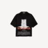 Herren-Kurzarmhemd „The Door“ von Balenciaga in Schwarz
