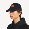Herren-Logo-Kappe in Marineblau