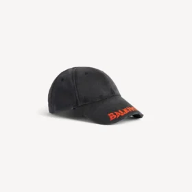Herren-Logo-Kappe in Schwarz
