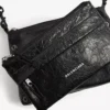 Herren-Messenger-Tasche „Explorer“ mit zwei Fächern in Schwarz