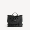 Herren-Messenger-Tasche im Army-Stil in Schwarz Herren-Messenger-Tasche im Army-Stil in Schwarz