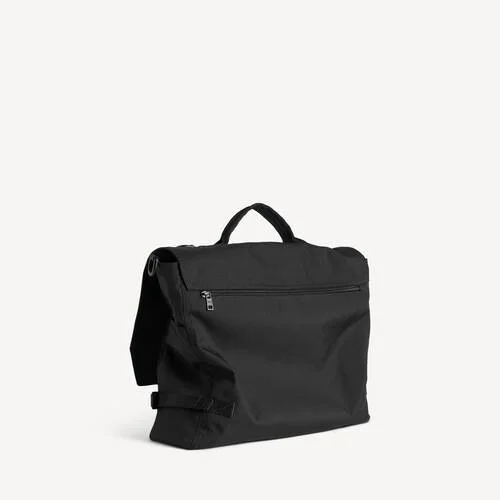 Herren-Messenger-Tasche im Army-Stil in Schwarz Herren-Messenger-Tasche im Army-Stil in Schwarz