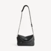 Herren-Messenger-Tasche „Le 7 Cube“ klein in Schwarz