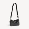 Herren-Messenger-Tasche „Le 7 Cube“ klein in Schwarz
