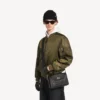 Herren-Messenger-Tasche „Le 7 Cube“ klein in Schwarz