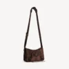 Herren-Messenger-Tasche „Le City“ mit Klappe, klein, in Hell-Espresso Herren-Messenger-Tasche „Le City“ mit Klappe, klein, in Hell-Espresso