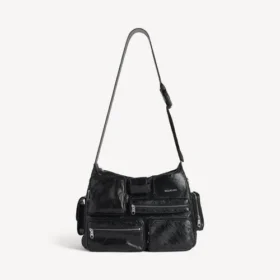 Herren-Messengertasche „Superbusy“ in Schwarz