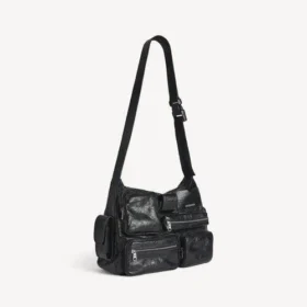Herren-Messengertasche „Superbusy“ in Schwarz