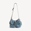 Herren-Messengertasche „Superbusy“ in Vintage-Blau Herren-Messengertasche „Superbusy“ in Vintage-Blau