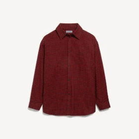 Herren-Overshirt in Rot