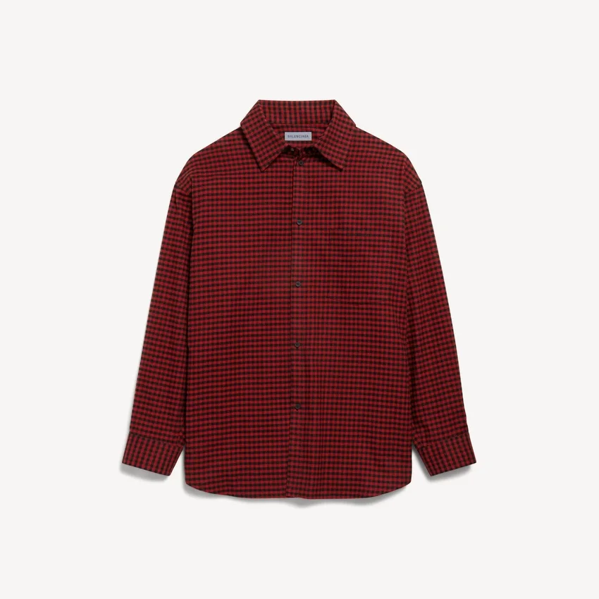 Herren-Overshirt in Rot Herren-Overshirt in Rot