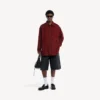 Herren-Overshirt in Rot Herren-Overshirt in Rot