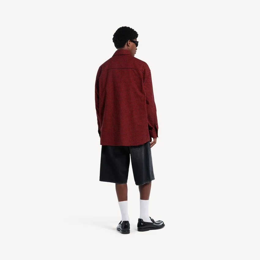 Herren-Overshirt in Rot Herren-Overshirt in Rot