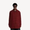 Herren-Overshirt in Rot Herren-Overshirt in Rot