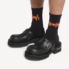 Herren-Pantoletten „Venom“ in Schwarz