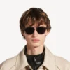 Herren-Pilot-Sonnenbrille für den Alltag in Hellgrau Herren-Pilot-Sonnenbrille für den Alltag in Hellgrau