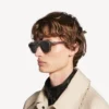 Herren-Pilot-Sonnenbrille für den Alltag in Hellgrau Herren-Pilot-Sonnenbrille für den Alltag in Hellgrau