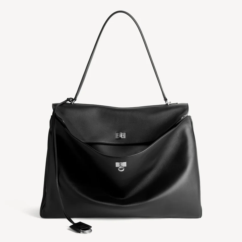 Herren-Rodeo-Handtasche XL in Schwarz Herren-Rodeo-Handtasche XL in Schwarz
