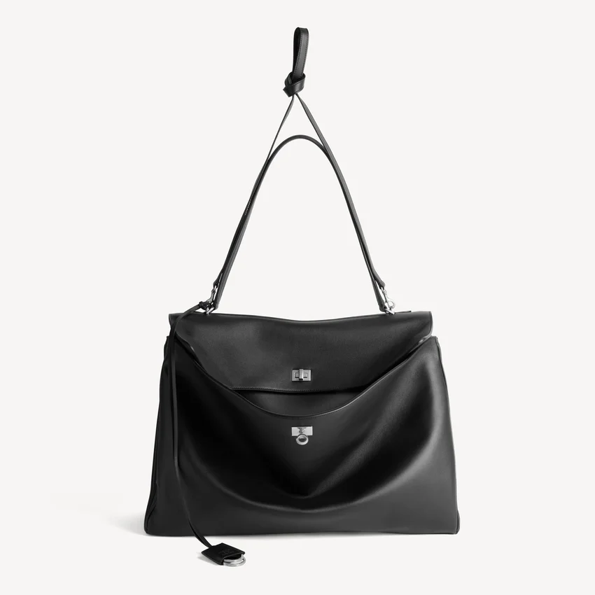 Herren-Rodeo-Handtasche XL in Schwarz Herren-Rodeo-Handtasche XL in Schwarz