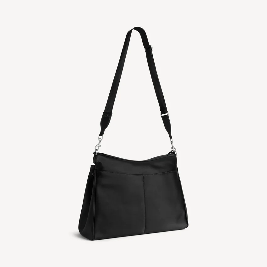 Herren-Rodeo-Messenger-Tasche, mittelgroß, in Schwarz Herren-Rodeo-Messenger-Tasche, mittelgroß, in Schwarz