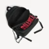 Herren-Rucksack mit Tape Type in Schwarz/Rot Herren-Rucksack mit Tape Type in Schwarz/Rot