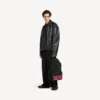 Herren-Rucksack mit Tape Type in Schwarz/Rot Herren-Rucksack mit Tape Type in Schwarz/Rot