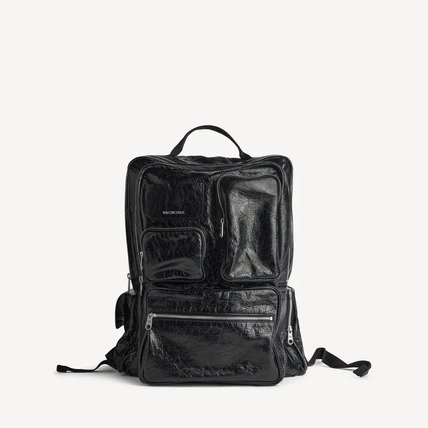 Herren-Rucksack „Superbusy“ in Schwarz Herren-Rucksack „Superbusy“ in Schwarz