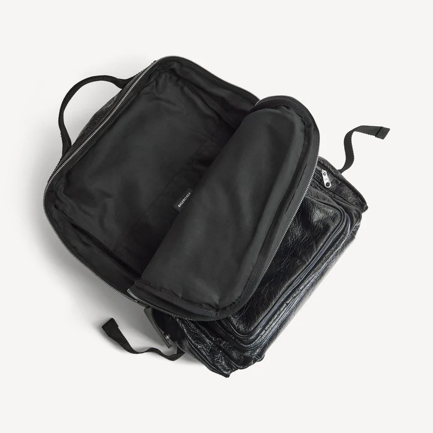 Herren-Rucksack „Superbusy“ in Schwarz Herren-Rucksack „Superbusy“ in Schwarz