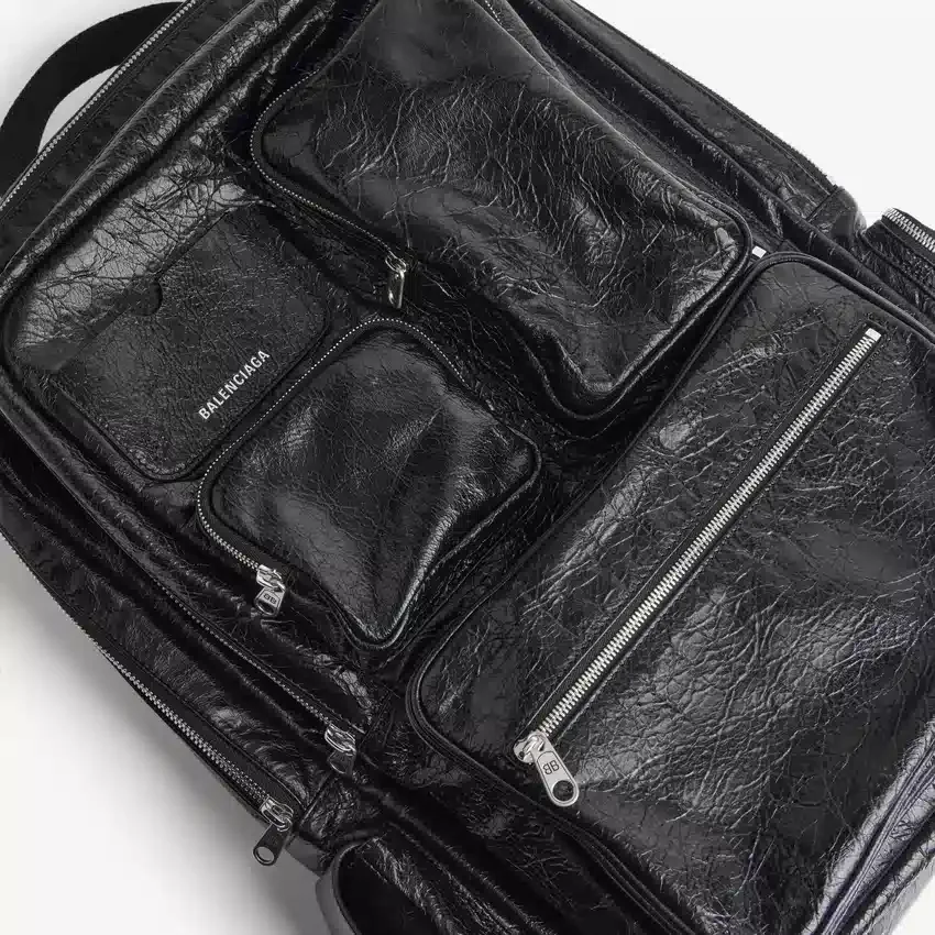 Herren-Rucksack „Superbusy“ in Schwarz Herren-Rucksack „Superbusy“ in Schwarz