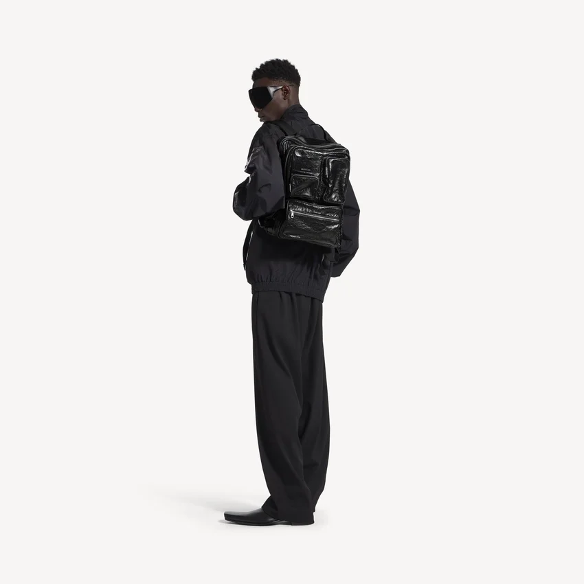 Herren-Rucksack „Superbusy“ in Schwarz Herren-Rucksack „Superbusy“ in Schwarz