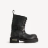 Herren-Schnür-Stiefeletten „Venom“ in Schwarz Herren-Schnür-Stiefeletten „Venom“ in Schwarz