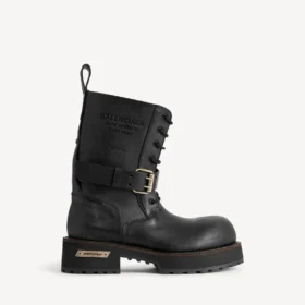 Herren-Schnür-Stiefeletten „Venom“ in Schwarz