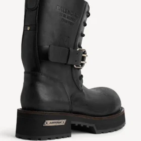 Herren-Schnür-Stiefeletten „Venom“ in Schwarz