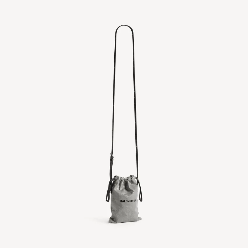 Herren-Shopper mit Handyfach in Balenciaga-Grau Herren-Shopper mit Handyfach in Balenciaga-Grau