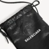 Herren-Shopper mit Handyfach in Schwarz Herren-Shopper mit Handyfach in Schwarz