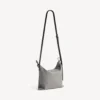 Herren-Shopper-Staubeutel-Umhängetasche, mittelgroß, in Balenciaga-Grau