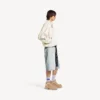Herren-Shorts mit Gürtel in Hellblau Herren-Shorts mit Gürtel in Hellblau