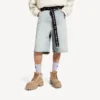 Herren-Shorts mit Gürtel in Hellblau Herren-Shorts mit Gürtel in Hellblau